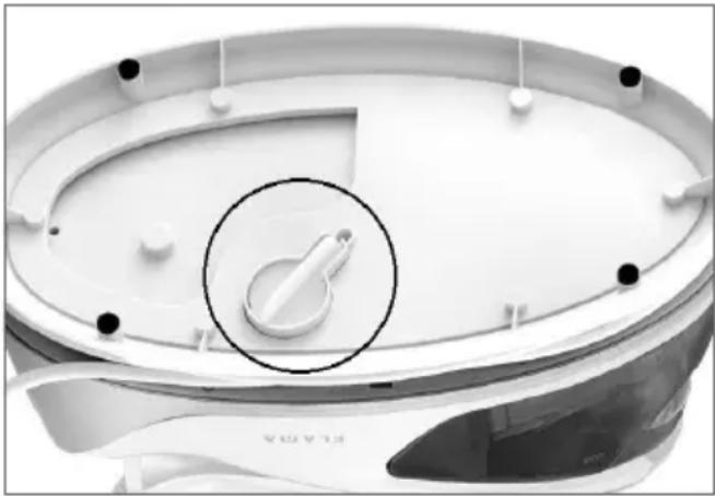 Flama 5501FL - Replacing the limescale filter - 1