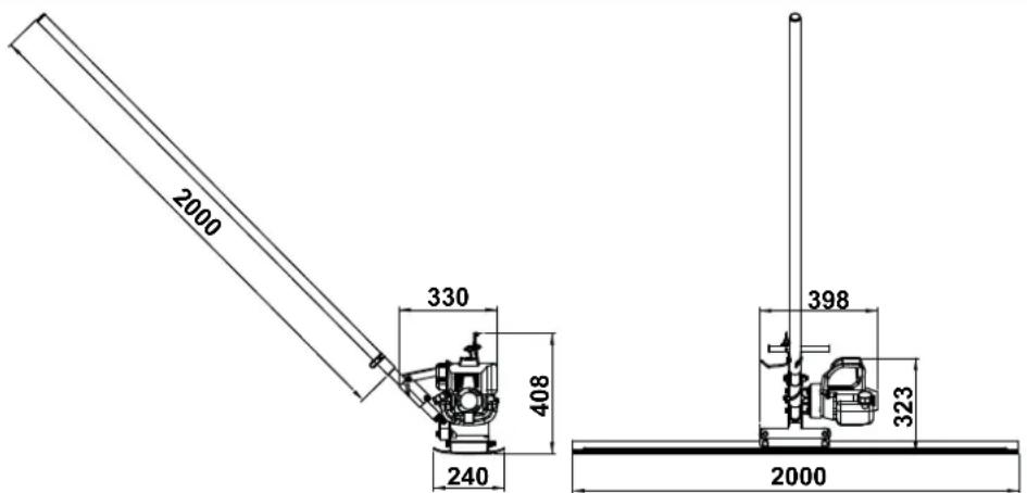 Lescha BELLE Midi Screed 200 - Technical Data - 1