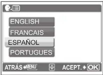OLYMPUS FE220 - Seleccionar un idioma - 6