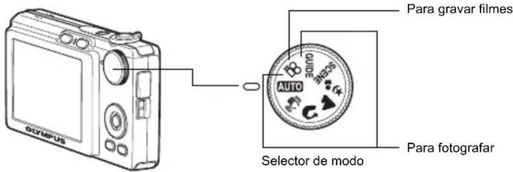 OLYMPUS FE220 - a. Ajuste o selector de modo para AUTO. - 1
