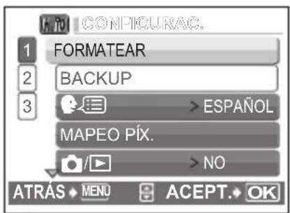OLYMPUS FE220 - Seleccionar un idioma - 5