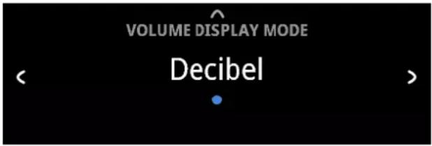 NAD C 389 - « VOLUME DISPLAY MODE » (MODE D'AFFICHAGE DU VOLUME) - 1