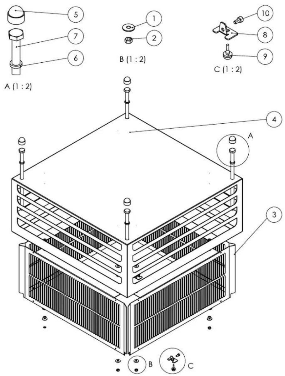 TROTEC TAC XT 18 - Nomenclature et liste des pièces de rechange TAC XT - 9