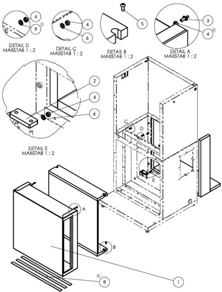 TROTEC TAC XT 18 - Nomenclature et liste des pièces de rechange TAC XT - 10