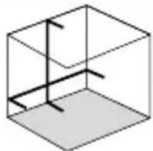 Laserliner PocketCrossLaser 2G - Numero e disposizione dei laser - 1