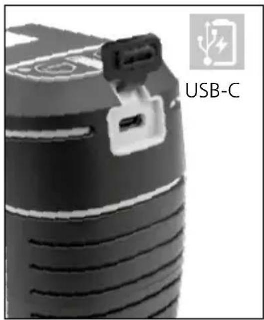 Laserliner PocketCrossLaser 2G - Gebruik van de lithium-ionen-accu - 1