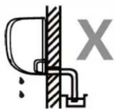 QLIMA S6053 - NOTE ON DRAIN HOSE PLACEMENT - 4