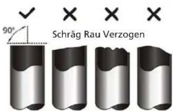 QLIMA S6035 - Schritt 1: Leitungen zuschneiden - 1