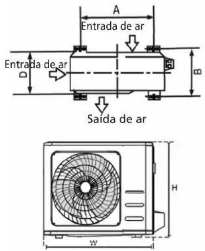 QLIMA S6035 - DIMENSÕES DE MONTAGEM DA UNIDADE - 1
