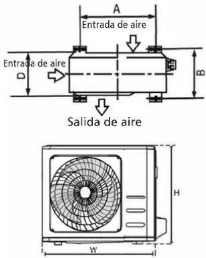 QLIMA S6035 - DIMENSIONES DE MONTAJE DE LA UNIDAD - 1