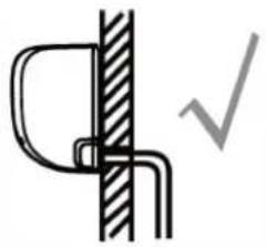 QLIMA S6035 - NOTE ON DRAIN HOSE PLACEMENT - 1
