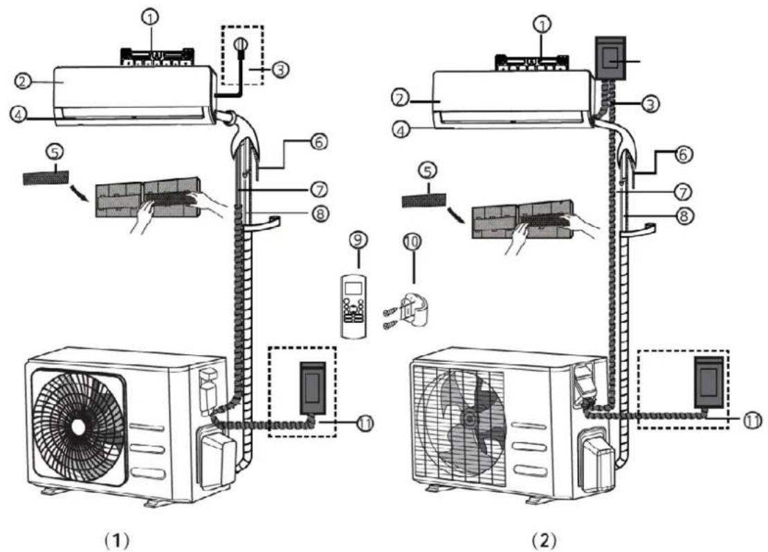 QLIMA S6026 - G UNIT PARTS - 1