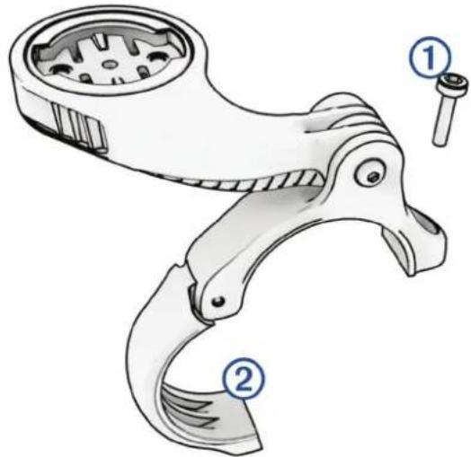 GARMIN Edge 540 - Installation du support pour VTT - 1