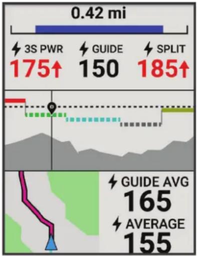 GARMIN Edge 540 - Power Guide - 1