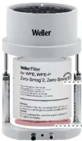 Weller Weller Filter for WPE, WPE-P Zero-Smog 2, Zero-Smog E Model: Weller 100 (100.00) Product: Weller 100 (100.00) Technical: Weller 100 (100.00) Material: Weller 100 (100.00) Description: Filter for an recognition system Operating the green packaging with a small component Dialysis: Weller is filled with red wire for water flow control or the white coating.