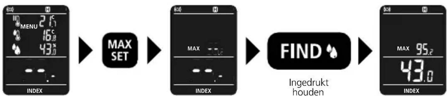 Laserliner MultiWetFinder Plus - MAX-functie - 1