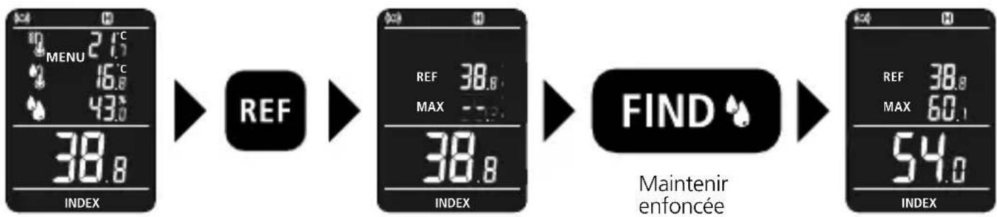 Laserliner MultiWetFinder Plus - Fonction REF - 1