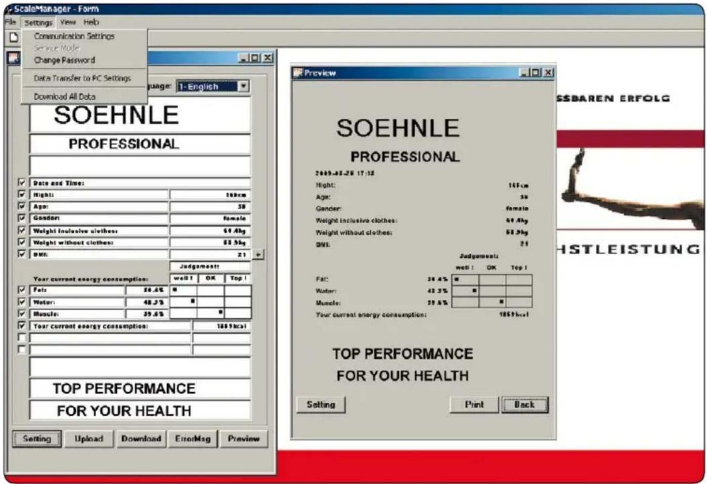 SOEHNLE Balance 7850 - Setting - 1
