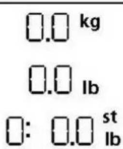 SOEHNLE Balance 7850 - Přepínání jednotek - 1