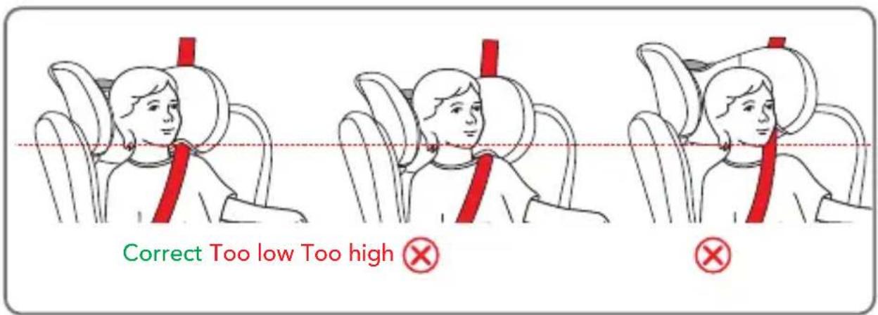 Foppapedretti Reklino iSize - ADJUSTING THE HEIGHT OF THE HEADREST AND STRAPS - 2