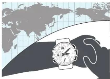 CASIO Edifice BCE20 - Configuration du réglage de l'heure mondiale - 1