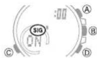 CASIO Edifice BCE20 - Configuration du réglage du signal sonore hora - 2