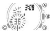 CASIO Edifice BCE20 - Rétablissement des réglages d'usine par défaut de la montre - 2