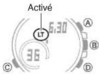 CASIO Edifice BCE20 - - Configuration de l'éclairage automatique - 3
