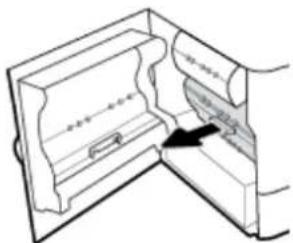 HP PageWide Managed MFP P77740 - 文書フィーダの紙詰まりを解決する - 49