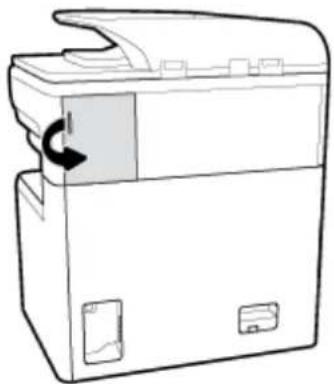 HP PageWide Managed MFP P77740 - 文書フィーダの紙詰まりを解決する - 67