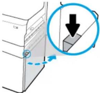 HP PageWide Managed MFP P77740 - 文書フィーダの紙詰まりを解決する - 35