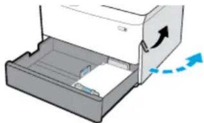 HP PageWide Managed MFP P77740 - 文書フィーダの紙詰まりを解決する - 14