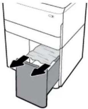 HP PageWide Managed MFP P77740 - 文書フィーダの紙詰まりを解決する - 40