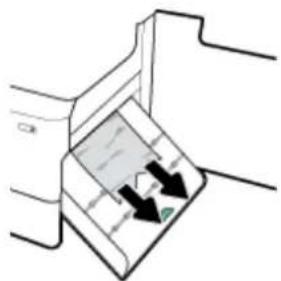 HP PageWide Managed MFP P77740 - 文書フィーダの紙詰まりを解決する - 57