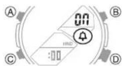 CASIO Edifice BCES100 - Activation du signal sonore horaire - 2