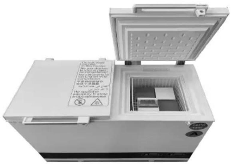 VESTFROST VLS 076 RF SDD - 放置温度显示器 - 1