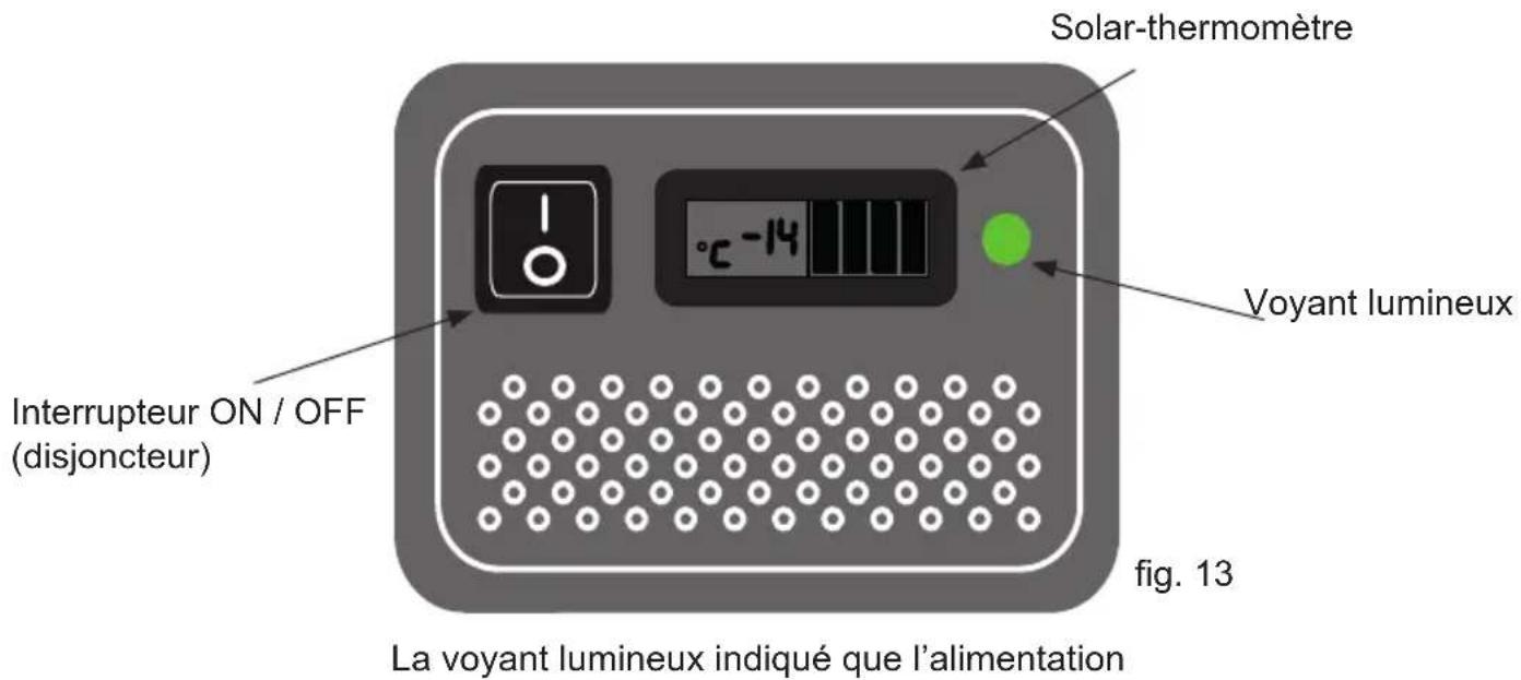 VESTFROST VLS 076 RF SDD - Panneau de contrôle pour congélateur - 1