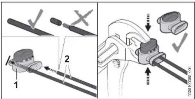 STIHL iMow 5.0 EVO - Begrenzingsdraad of leidraad verlengen of repareren - 1