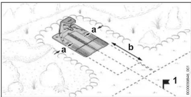 STIHL iMow 5.0 EVO - Dockingstation positioneren - 5