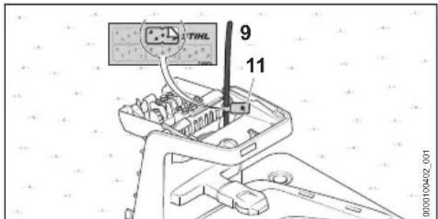 STIHL iMow 5.0 EVO - Feeding the perimeter wire - 3