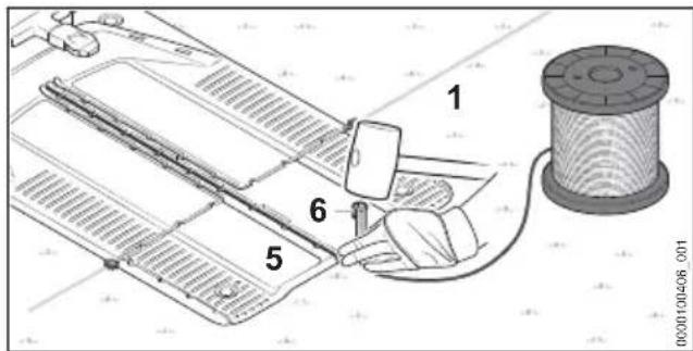 STIHL iMow 5.0 EVO - Pose du fil de guidage - 5