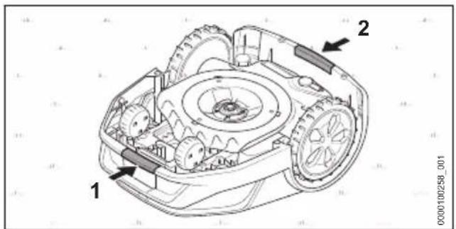 STIHL iMow 5.0 EVO - AVERTISSEMENT - 1