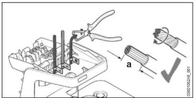 STIHL iMow 5.0 EVO - Collegamento del filo perime- trale e del filo guida - 2