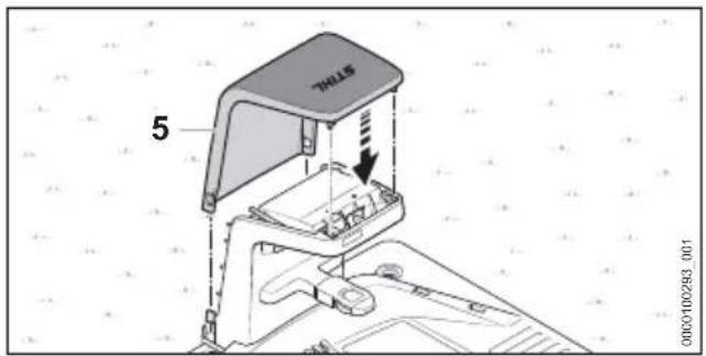 STIHL iMow 5.0 EVO - Connecting perimeter wire and guide wire - 5