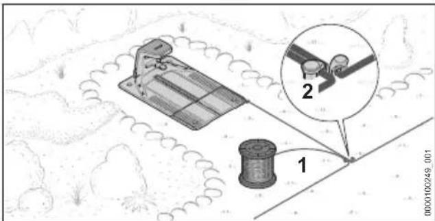 STIHL iMow 5.0 EVO - Completamento della posa del filo perimetrale - 5