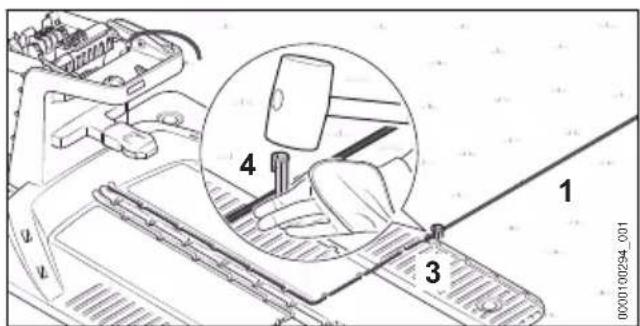 STIHL iMow 5.0 EVO - Positioning the docking station within the mowing area - 2