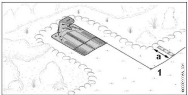 STIHL iMow 5.0 EVO - Positioning the docking station English - 1