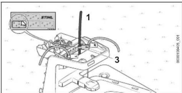 STIHL iMow 5.0 EVO - Posa del filo guida - 3