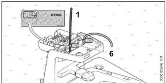 STIHL iMow 5.0 EVO - Completing the routing of the perimeter wire - 4