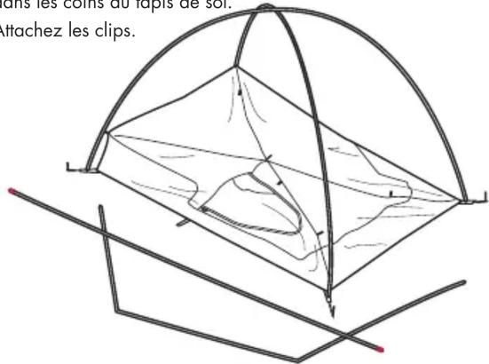 MSR Remote 2 - ASSEMBLAGE DE L'ARMATURE DE LA TENTE - 1